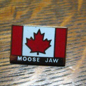 Moose Jaw Saskatchewan Canada Vintage Lapel Pin